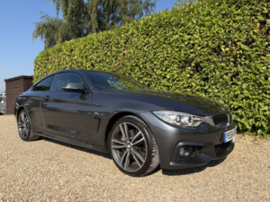 2014 BMW 4 Series 3.0 435d Xdrive M Sport Coupe in Grey — image 5