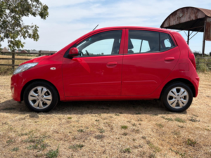 2011 Hyundai I10 1.2 Active Auto Euro 5 5dr in Red — image 3