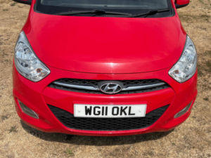 2011 Hyundai I10 1.2 Active Auto Euro 5 5dr in Red — image 5