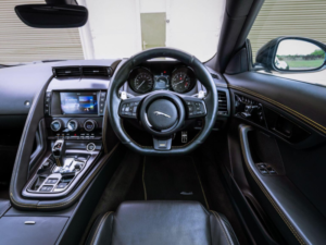 2017 Jaguar F-Type 3.0 V6 400 Sport Auto AWD Euro 6 (s/s) 2dr in Black — image 2