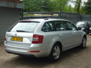 2014 Skoda Octavia 1.2 Tsi Se Estate 5dr Petrol Manual Euro 5 (s/s) (105 Ps) in Silver — image 4