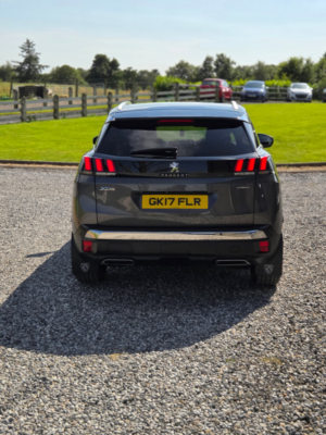 2017 Peugeot 3008 1.6 Bluehdi Gt Line SUV 5dr Diesel Manual Euro 6 (s/s) (120 Ps) in Grey — image 6