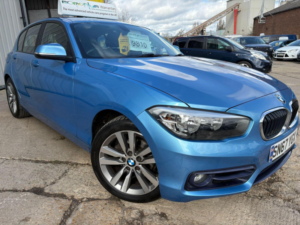2017 BMW 1 Series 1.5 118i Sport Auto Euro 6 (s/s) 5dr in Blue — image 5