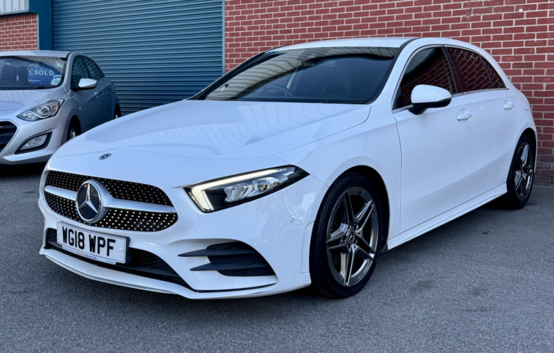 2018 Mercedes-Benz A Class 1.5 A180d Amg Line in White — image 1