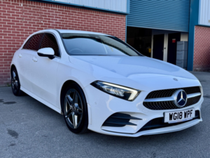 2018 Mercedes-Benz A Class 1.5 A180d Amg Line in White — image 3
