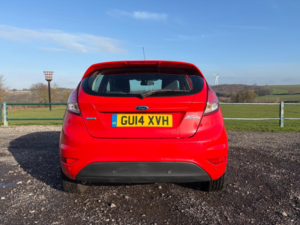 2014 Ford Fiesta 1.0t Ecoboost Zetec Powershift Euro 5 5dr in Red — image 2