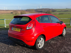 2014 Ford Fiesta 1.0t Ecoboost Zetec Powershift Euro 5 5dr in Red — image 3