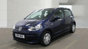 2014 Volkswagen Up! 1.0 Bluemotion Tech Move Up! Euro 5 (s/s) 5dr in Blue — image 3
