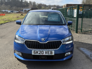 2020 Skoda Fabia 1.0 Tsi Se L in Blue — image 2