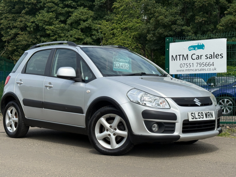 2009 Suzuki Sx4 1.6 16v Glx SUV 5dr Petrol Auto Euro 4 (106 Ps) in Silver — image 1