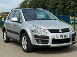 2009 Suzuki Sx4 1.6 16v Glx SUV 5dr Petrol Auto Euro 4 (106 Ps) in Silver — image 3