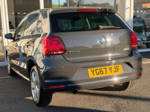 2017 Volkswagen Polo 1.2 Tsi Match Edition Euro 6 (s/s) 5dr in Grey — image 2