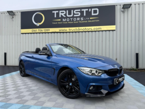 2016 BMW 4 Series 3.0 435d M Sport Auto Xdrive Euro 6 (s/s) 2dr in Blue — image 5