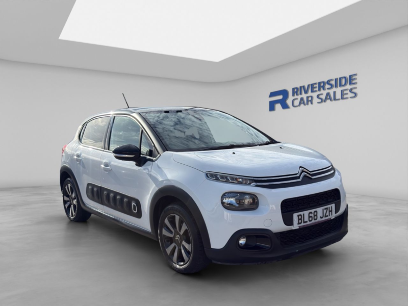 2019 Citroen C3 1.2 Puretech Flair Hatchback 5dr Petrol Manual Euro 6 (s/s) (82 Ps) in White — image 1