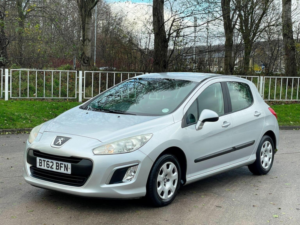 2012 Peugeot 308 1.6 E-Hdi Active Egc Euro 5 (s/s) 5dr in Silver — image 5