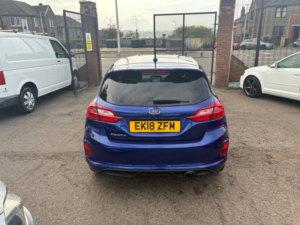 2018 Ford Fiesta 1.0t Ecoboost St-Line Hatchback 3dr Petrol Manual Euro 6 (s/s) (125 Ps) in Blue — image 4