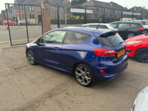 2018 Ford Fiesta 1.0t Ecoboost St-Line Hatchback 3dr Petrol Manual Euro 6 (s/s) (125 Ps) in Blue — image 5