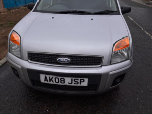 2008 Ford Fusion 1.4 Tdci Zetec Climate 5dr in Silver — image 2