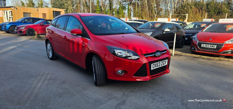 2013 Ford Focus 1.0 T Ecoboost Zetec Navigator in Red — image 1