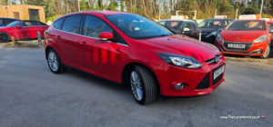 2013 Ford Focus 1.0 T Ecoboost Zetec Navigator in Red — image 2