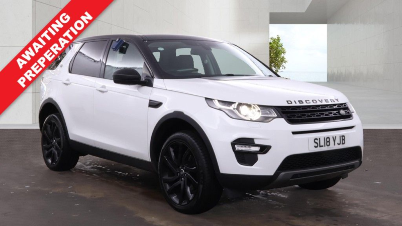 2018 Land Rover Discovery Sport 2.0 Td4 Hse Black SUV 5dr Diesel Auto 4WD Euro 6 (s/s) (180 Ps) in White — image 1