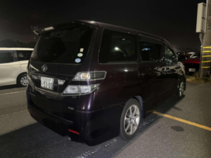 2011 Toyota Vellfire 3.5 V6 3.5z G Edition 5dr 7 Seats in Purple — image 3