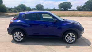 2015 Nissan Juke 1.6 Acenta Premium Automatic in Blue — image 3