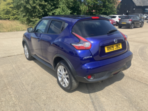 2015 Nissan Juke 1.6 Acenta Premium Automatic in Blue — image 4