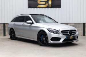 2018 Mercedes-Benz C Class 2.1 C220d Amg Line (premium Plus) G-Tronic+ 4matic Euro 6 (s/s) 5dr in Silver — image 5