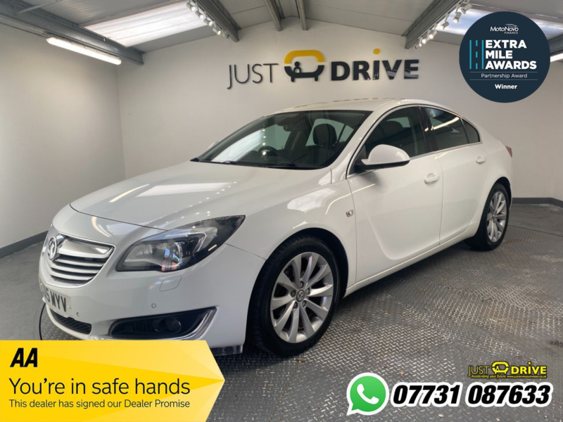 2015 Vauxhall Insignia 2.0 Cdti Ecoflex Elite Nav Hatchback 5dr Diesel Manual Euro 5 (s/s) (140 Ps) in White — image 1