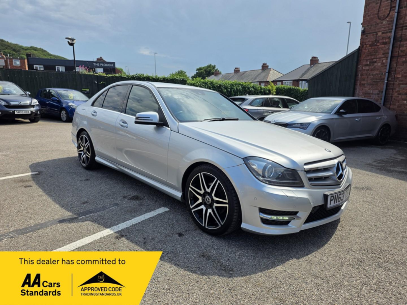 2013 Mercedes-Benz C Class 1.6 C180 Amg Sport Plus in Silver — image 1