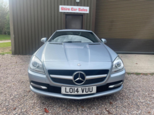 2014 Mercedes-Benz Slk 2.1 Slk250 Cdi G-Tronic+ Euro 5 (s/s) 2dr in Silver — image 2