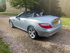2014 Mercedes-Benz Slk 2.1 Slk250 Cdi G-Tronic+ Euro 5 (s/s) 2dr in Silver — image 3