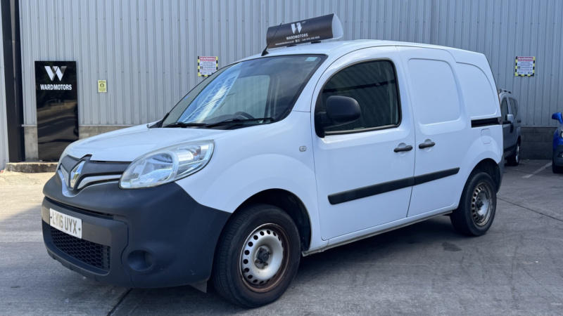 2016 Renault Kangoo 1.5 Ml19 Dci 75 Business Diesel White 5dr No Vat+work Ready+dab in White — image 1