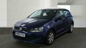 2010 Volkswagen Polo 1.4 Se DSG Euro 5 5dr in Blue — image 3
