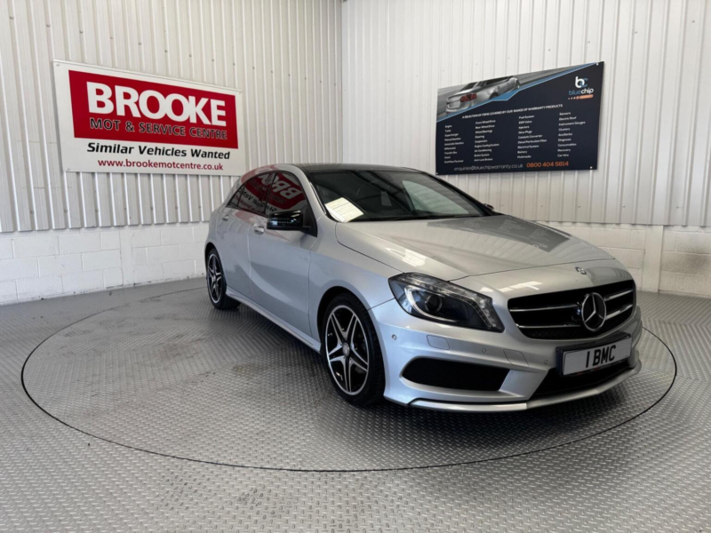 2014 Mercedes-Benz A Class 2.1 A200 Cdi Amg Sport Euro 6 (s/s) 5dr in Silver — image 1