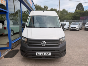 2024 Volkswagen Crafter 2.0 Tdi Cr35 Trendline Panel Van 5dr Diesel Manual Fwd Lwb High Roof Euro 6 140 Ps in White — image 3