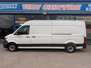 2024 Volkswagen Crafter 2.0 Tdi Cr35 Trendline Panel Van 5dr Diesel Manual Fwd Lwb High Roof Euro 6 140 Ps in White — image 4