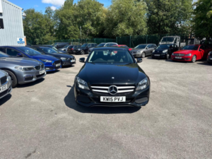 2015 Mercedes-Benz C Class 2.0 C200 Se (executive) G-Tronic+ Euro 6 (s/s) 4dr in Black — image 3
