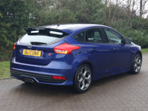 2017 Ford Focus 2.0 Tdci St-3 in Blue — image 3