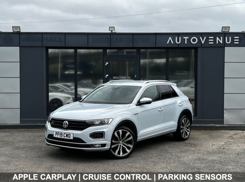 2019 Volkswagen T-Roc 1.6 Tdi R-Line SUV 5dr Diesel Manual Euro 6 (s/s) (115 Ps) in Silver — image 1
