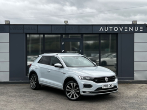 2019 Volkswagen T-Roc 1.6 Tdi R-Line SUV 5dr Diesel Manual Euro 6 (s/s) (115 Ps) in Silver — image 2