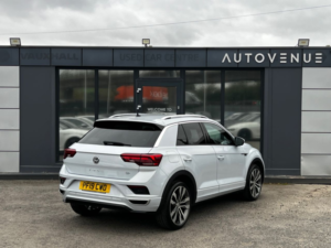 2019 Volkswagen T-Roc 1.6 Tdi R-Line SUV 5dr Diesel Manual Euro 6 (s/s) (115 Ps) in Silver — image 4