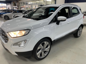 2019 Ford Ecosport 1.0t Ecoboost Titanium Euro 6 (s/s) 5dr in White — image 4