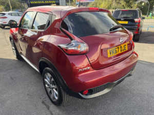 2017 Nissan Juke 1.2 Dig-T Tekna in Red — image 3