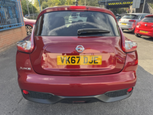 2017 Nissan Juke 1.2 Dig-T Tekna in Red — image 5