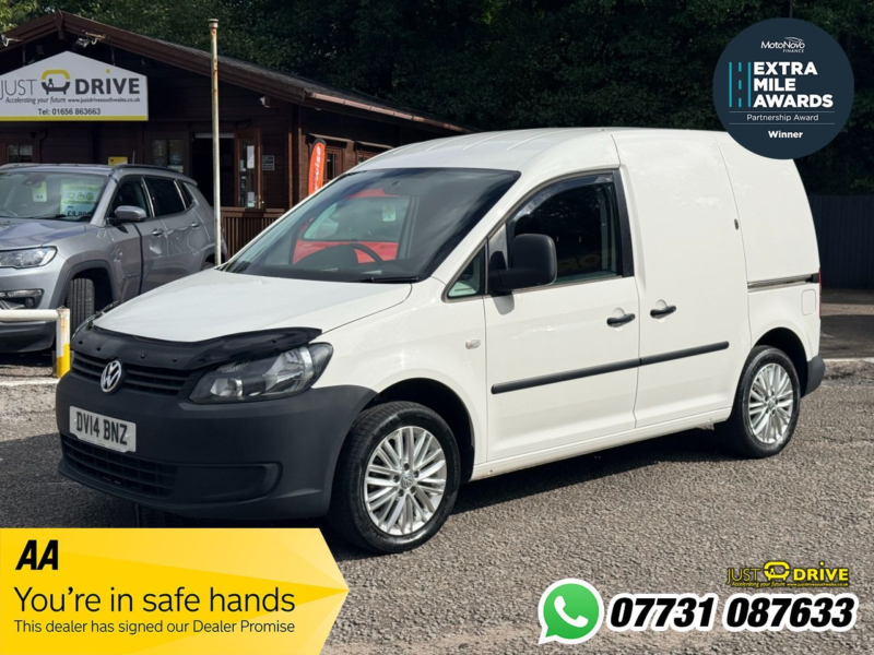 2014 Volkswagen Caddy 1.6 Tdi C20 Startline Panel Van 4dr Diesel Manual L1 H1 (149 G/km, 74 Bhp) in White — image 1
