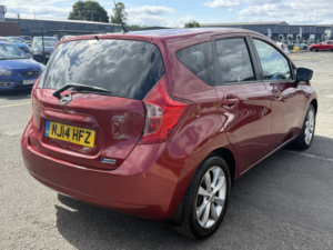 2014 Nissan Note 1.2 Dig-S Tekna in Red — image 3