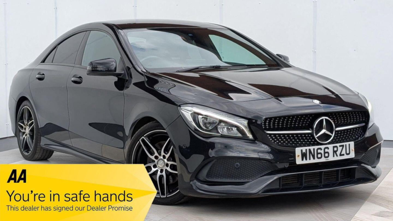 2017 Mercedes-Benz Cla 2.1 Cla220d Amg Line Coupe 7g-Dct 4matic Euro 6 (s/s) 4dr in Black — image 1