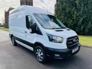 2022 Ford Transit 2.0 Transit Leader Van 350 L2 2.0l Ecoblue 130ps AWD 6 Speed Manual in White — image 2